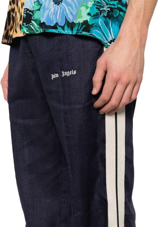  팜앤젤스 트레이닝/조거 팬츠 PMCJ021S24FAB0034603 NAVY - PALM ANGELS