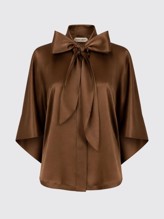 26SS 알베르타 페레티 셔츠 02060119 0096 Brown - ALBERTA FERRETTI