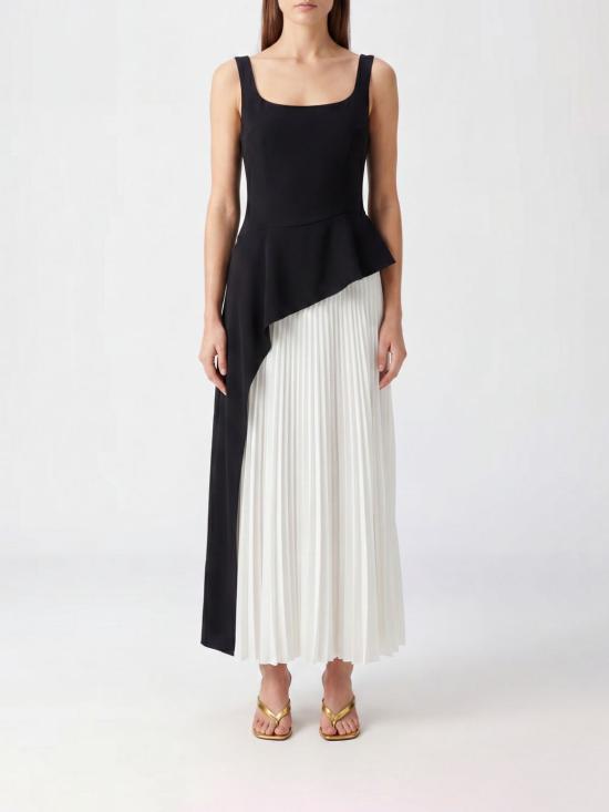 26SS 심카이 롱 원피스 1261211C BLACKMULTI Black
