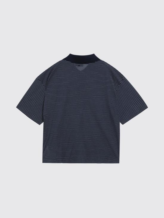 26SS 아미 폴로 티셔츠 UPL422UJE0212 A044 Striped - AMI