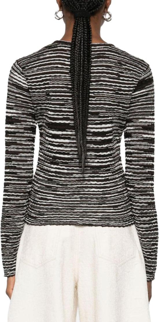 25FW 미소니 스웨터 DS25WN0PBK01BWF801F BLACK - MISSONI