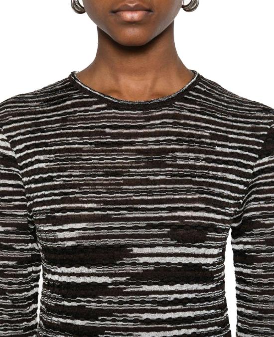 25FW 미소니 스웨터 DS25WN0PBK01BWF801F BLACK - MISSONI