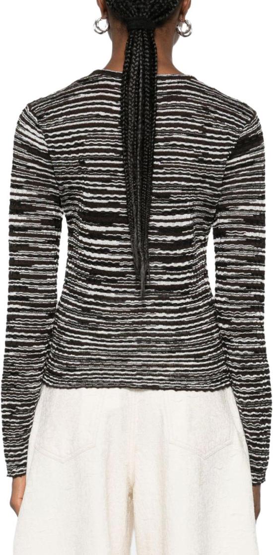 25FW 미소니 스웨터 DS25WN0PBK01BWF801F BLACK - MISSONI