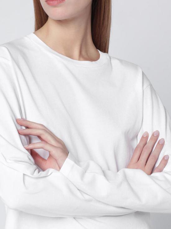 26SS 에이골디 긴팔 티셔츠 A73891507 WHT White - AGOLDE