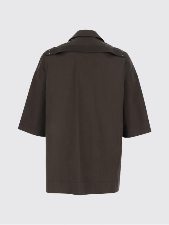 26SS 릭 오웬스 셔츠 RU01F2298TE 78 Brown - RICK OWENS