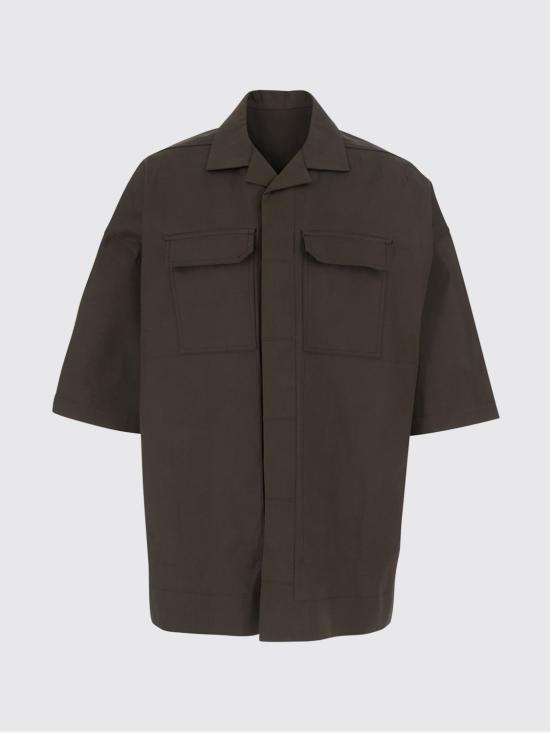 26SS 릭 오웬스 셔츠 RU01F2298TE 78 Brown - RICK OWENS