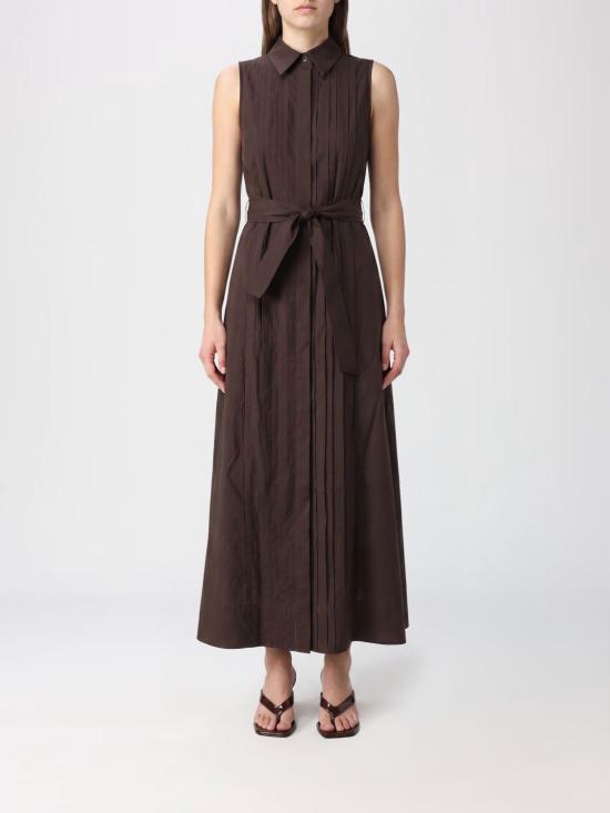 26SS 파로쉬 롱 원피스 D726158CANYOX 26008 Brown