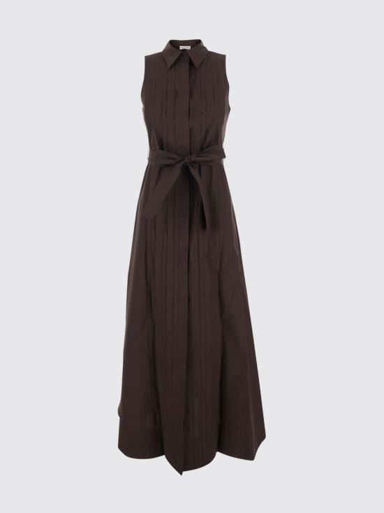 26SS 파로쉬 롱 원피스 D726158CANYOX 26008 Brown - PAROSH