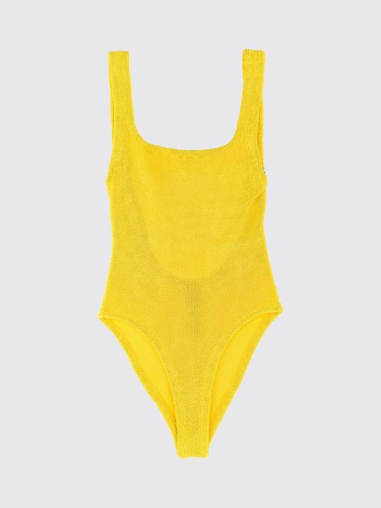 26SS 훈자 지 원피스 수영복 SQUARENECKSWIM SUNFLOWER Yellow - HUNZA G