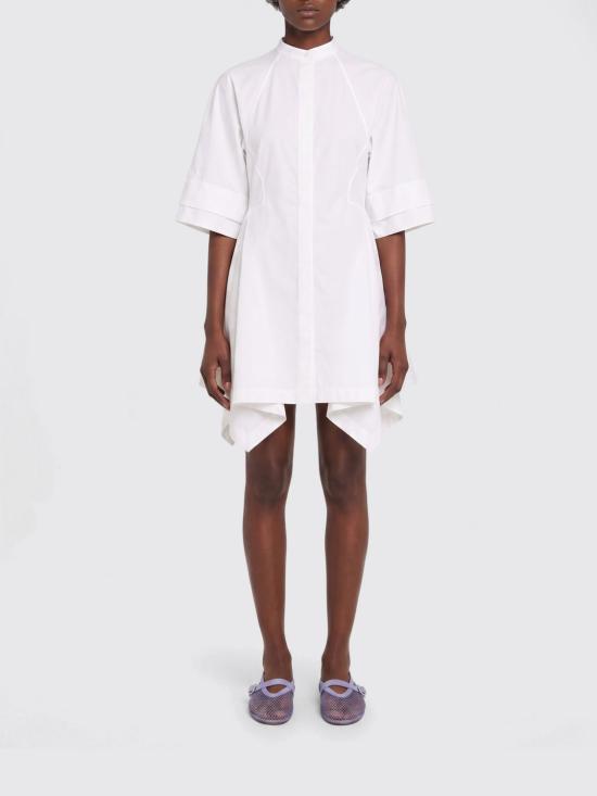 26SS 알라이아 미디 원피스 AA9R3071T611C 000 White