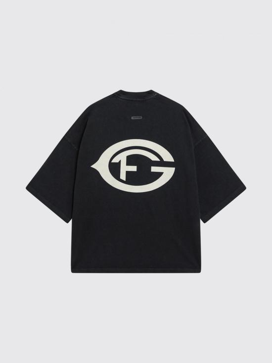 26SS 피어오브갓 반팔 티셔츠 FG9M109958HWJ 001 Black - FEAR OF GOD