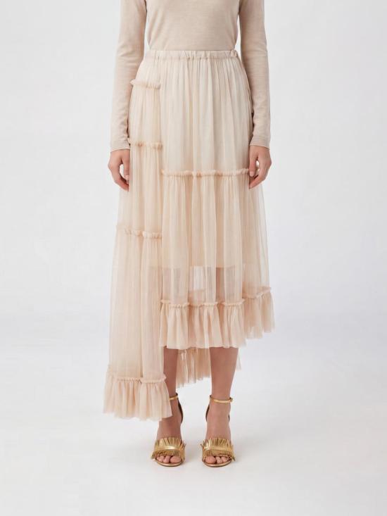 26SS 드리스 반 노튼 스커트 2610108423040 5 Beige