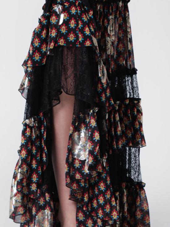 26SS 에트로 스커트 WRFA019399SAA84 X0811 Multicolor - ETRO