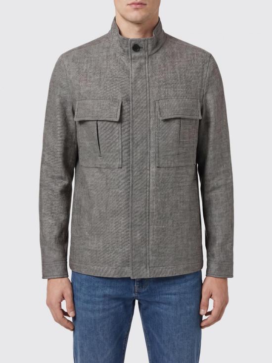 26SS 에르메네질도제냐 자켓 UHT49A3H256M09R 001 Black