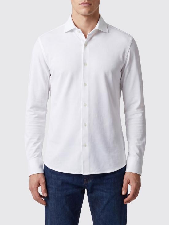 26SS 브룩스 필드 셔츠 202AB002 9100 White