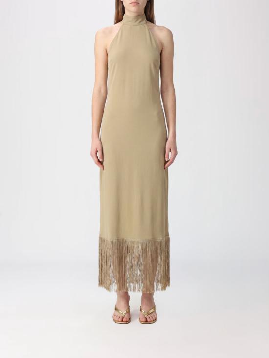 26SS 톨러 마르모 롱 원피스 TMPS2616 810 Gold