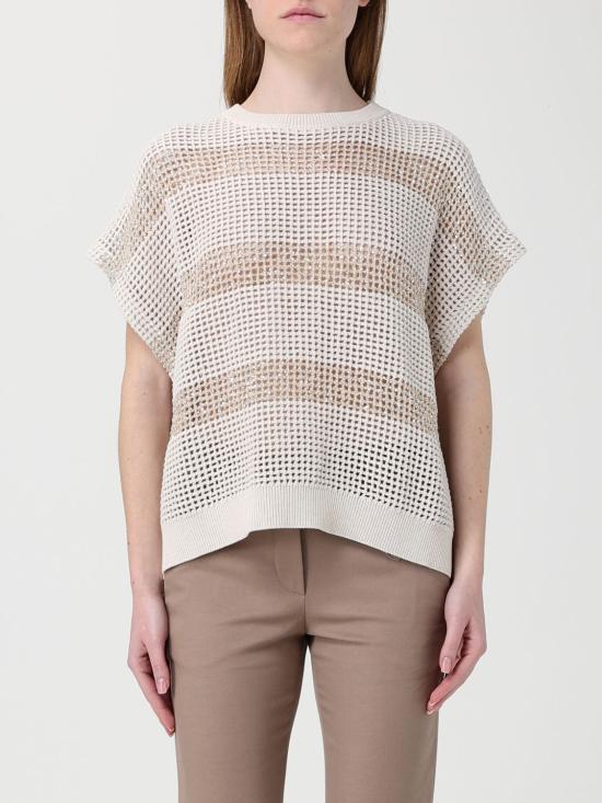 26SS 브루넬로 쿠치넬리 스웨터 M58772820 CLH85 Beige