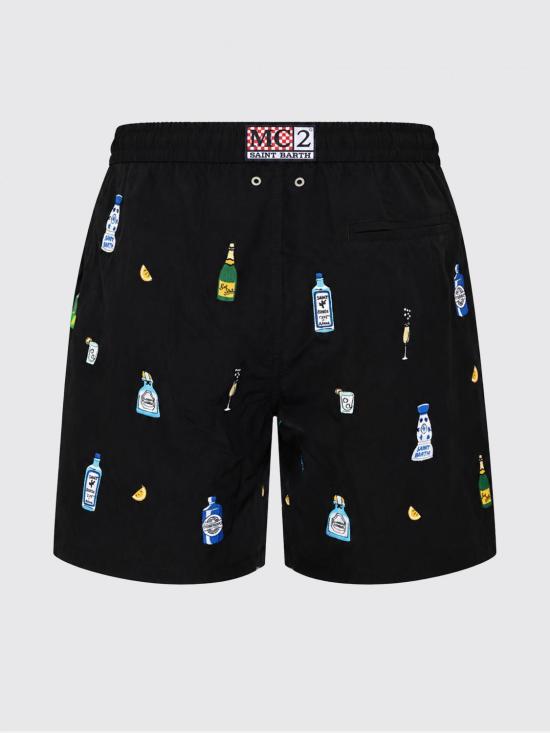 26SS 세인트바쓰 스윔팬츠 LIG0010 01190L Black - MC2 SAINT BARTH
