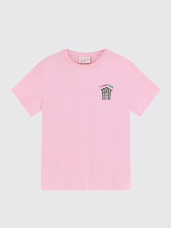 26SS 세인트바쓰 반팔 티셔츠 EMI0001 03704L Cyclamen - MC2 SAINT BARTH