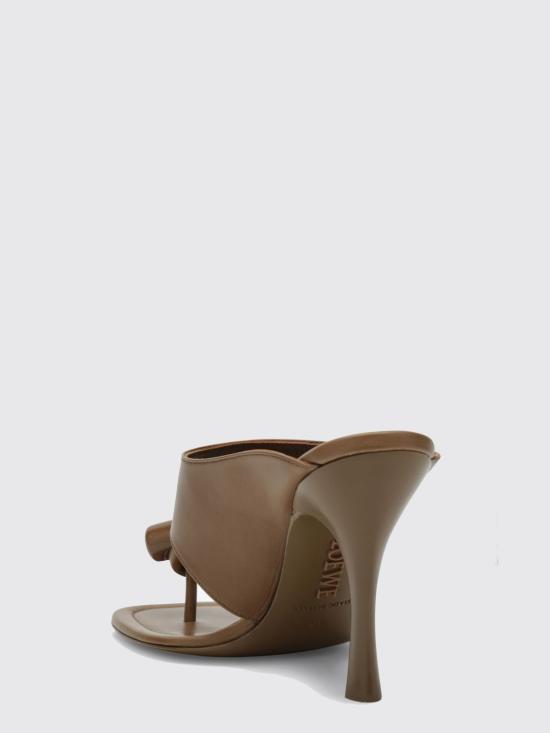 26SS 로에베 힐/펌프스 L815465XBA OAK Brown - LOEWE