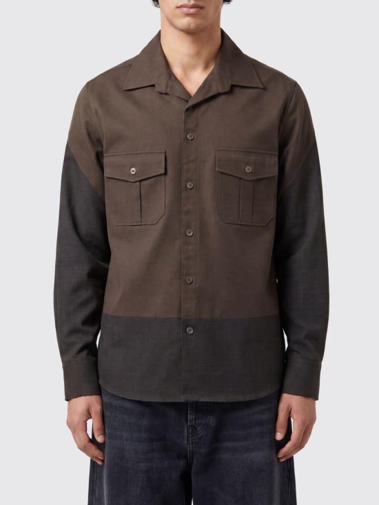 26SS MM6 메종마르지엘라 셔츠 SH2DT0046M35733 144M Brown