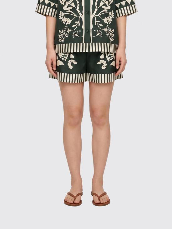 26SS 에레스 숏팬츠 232622 SCARABEEPANAMA Green
