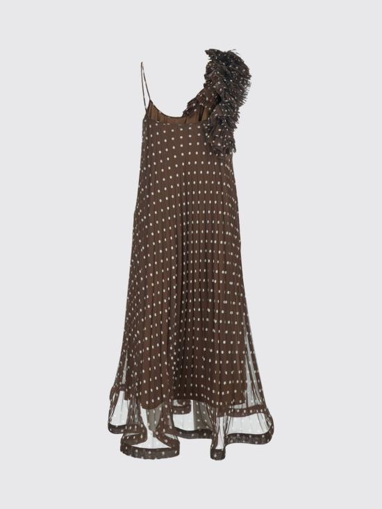 26SS 파로쉬 롱 원피스 D726181PALLINA 808 Brown - PAROSH