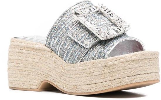  로저비비에 뮬/슬리퍼 RVW61932790R7X3200 LICHTBLUE - ROGER VIVIER
