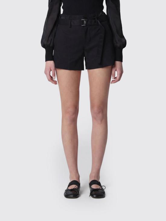 26SS 사카이 숏팬츠 2608291NY 001 Black