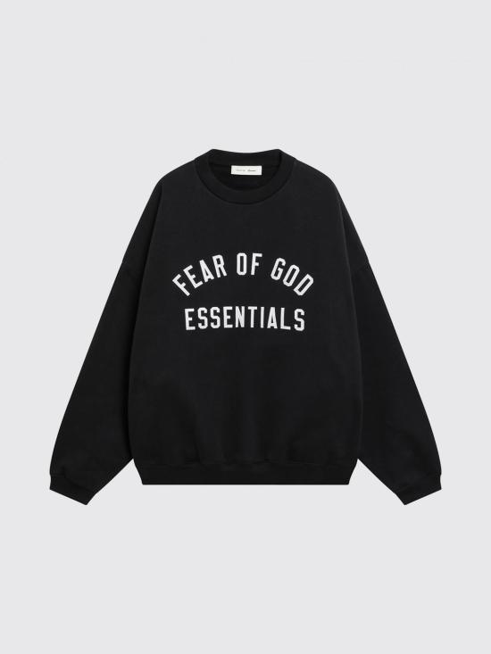 26SS 피어오브갓 긴팔 티셔츠 192AS266561F VB Black - FEAR OF GOD
