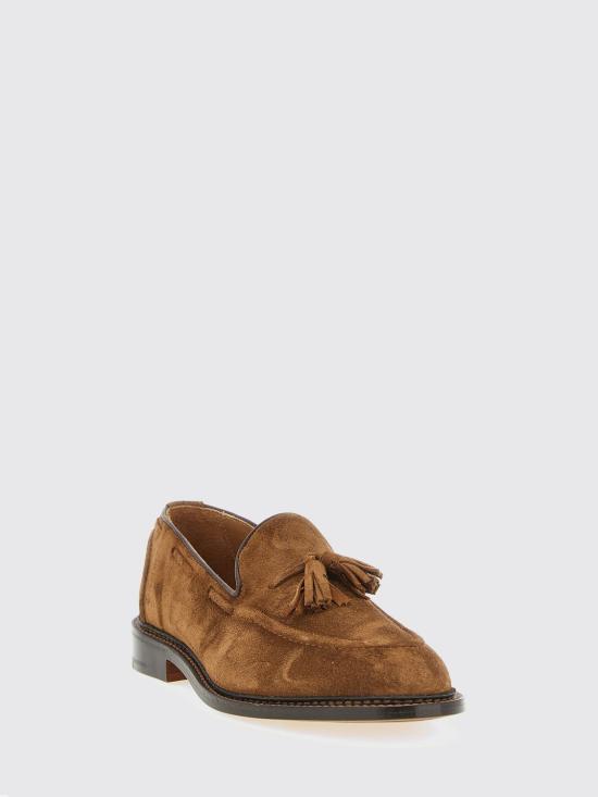 26SS 트리커즈 로퍼 ELTON CUBANASUEDE Brown - TRICKERS