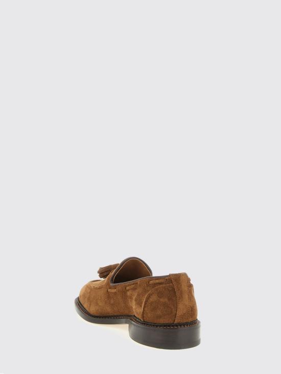 26SS 트리커즈 로퍼 ELTON CUBANASUEDE Brown - TRICKERS
