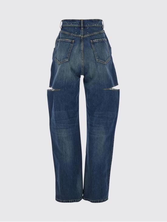 26SS 마르지엘라 컷아웃 진 S51LA0051M30016 963 Blue - MAISON MARGIELA