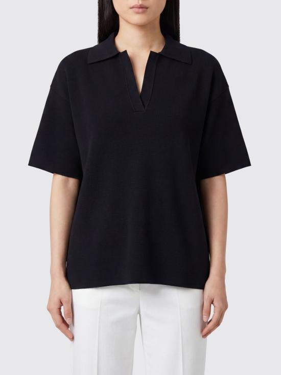 26SS 파로쉬 폴로 티셔츠 D540982ROMA 26013 Black