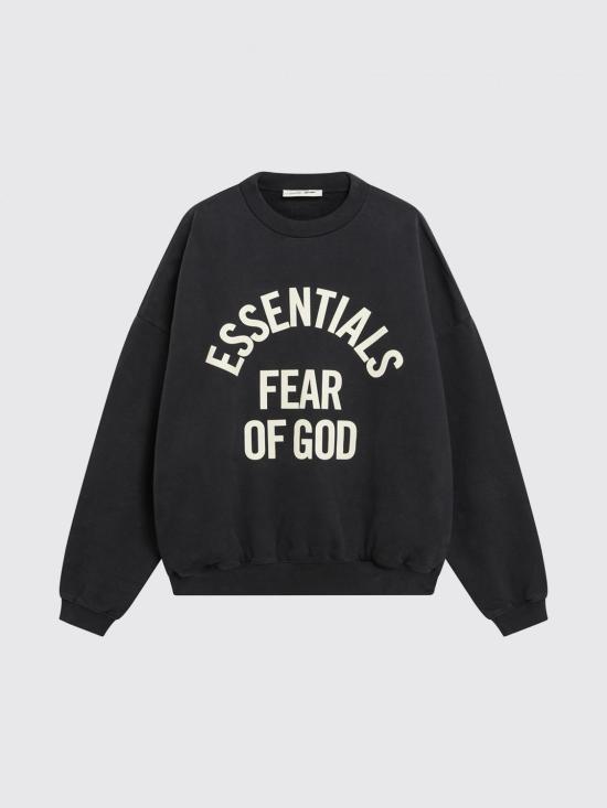 26SS 피어오브갓 긴팔 티셔츠 192SP266591F FB Black - FEAR OF GOD