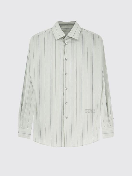 26SS MM6 메종마르지엘라 셔츠 S62DT0052M35879 001F Sage - MM6 MAISON MARGIELA