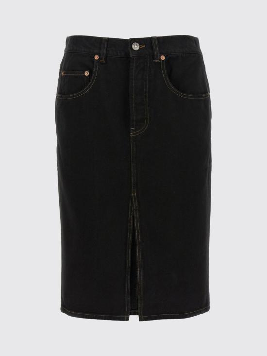 26SS 생로랑 스커트 772260Y33WC 1299 Black - SAINT LAURENT