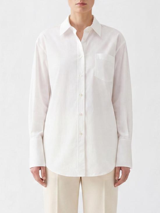 26SS 더로우 셔츠 10204W4075 WHT White
