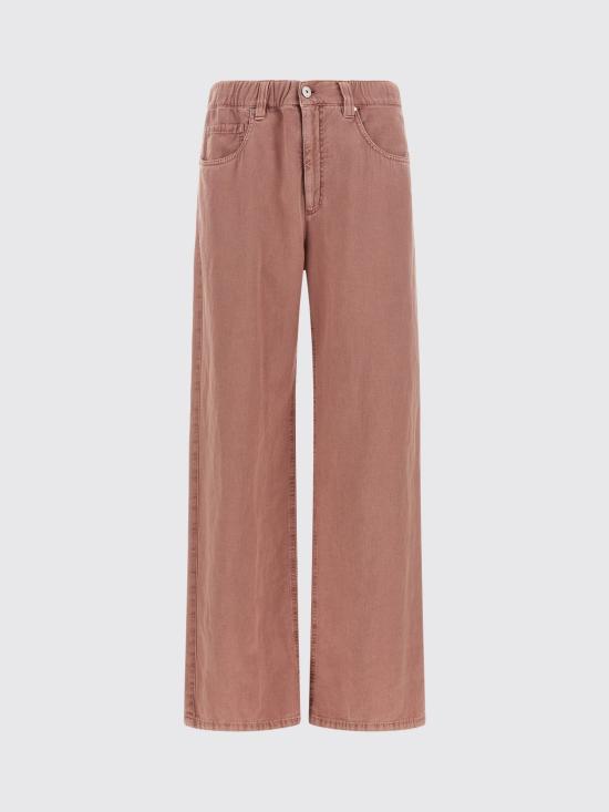 26SS 브루넬로 쿠치넬리 데님 팬츠 ML996P4053 C9399 Pink - BRUNELLO CUCINELLI
