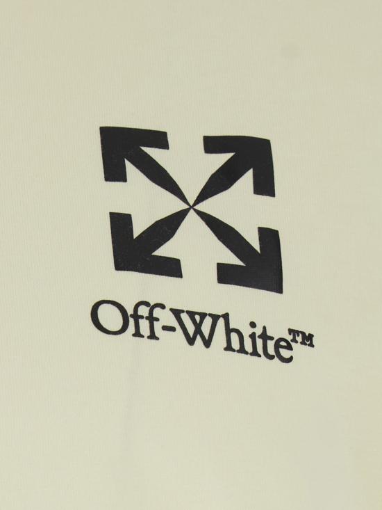 26SS 오프화이트 반팔 티셔츠 44MAA027S26J00B 331 Yellow - OFF WHITE