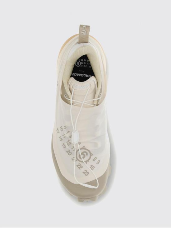 26SS MM6 메종 마르지엘라 X 살로몬 스니커즈 S59WS0249P7624 HB423 Beige - MM6 MAISON MARGIELA X SALOMON