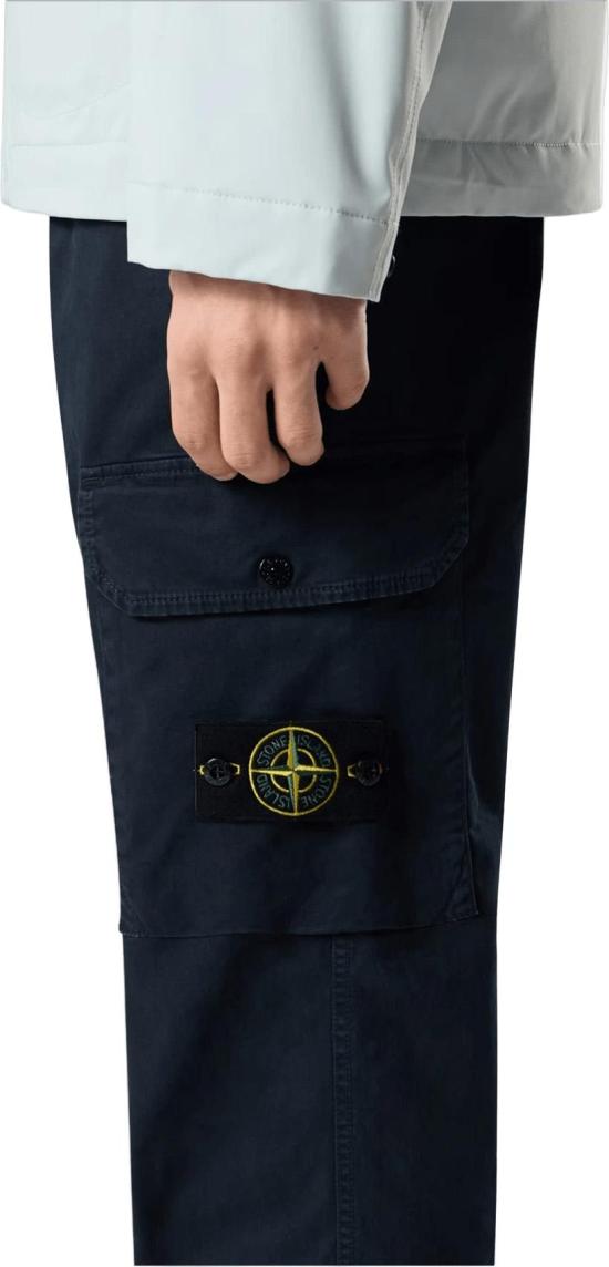 26SS 스톤 아일랜드 팬츠 ORGANICCOTTONSTRETCHBROKENTWILLTROUSERSNAVYBLUEL1S153100011S0004V0120 - STONE ISLAND