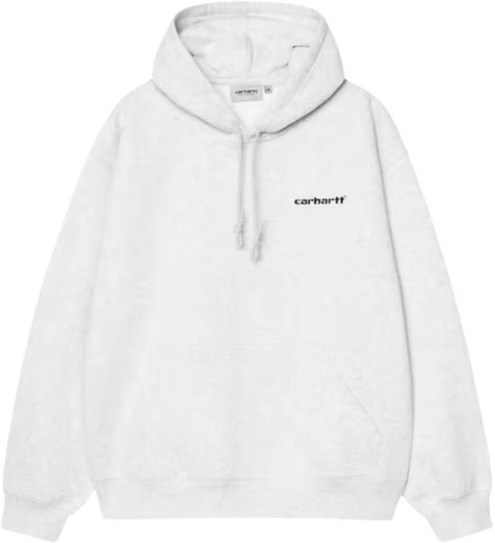 26SS 칼하트 후드 캡스 스웨트셔츠 I036066482XX LICHTGREY