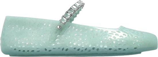 26FW 지미추 플랫 슈즈 THEJELLYNTXLIGHTVERDESILVER LIME