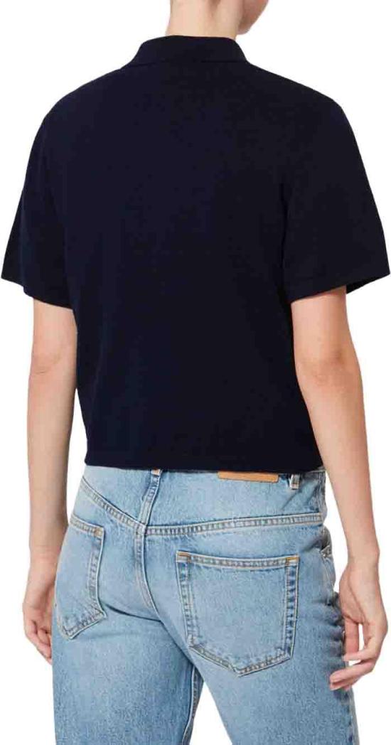 26SS 이자벨마랑 폴로 티셔츠 PU0849FAC1L17E30MI NAVY - ISABEL MARANT