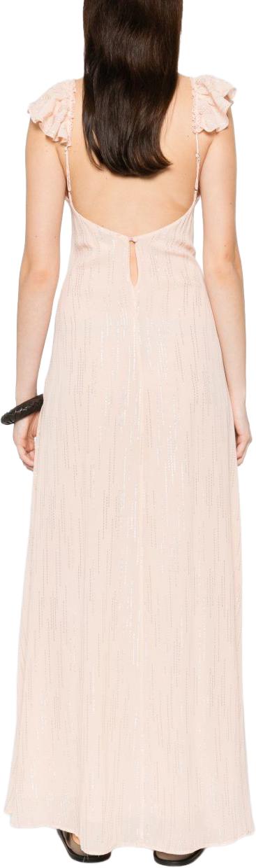 26SS 포르테포르테 롱 원피스 14892MYDRESSNUDE PINK - FORTE FORTE