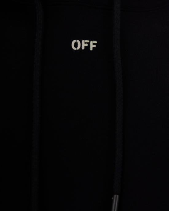 26SS 오프화이트 후드 티셔츠 1200189766349 BLACK - OFF WHITE