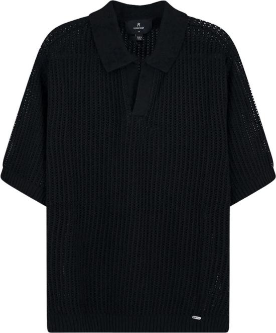 26SS 리프레젠트 스웨터 BEVERLYKNITPOLOJETBLACK