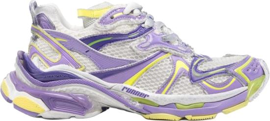 25SS 발렌시아가 러너 2 스니커즈 779064W3RXP9570 PURPLE
