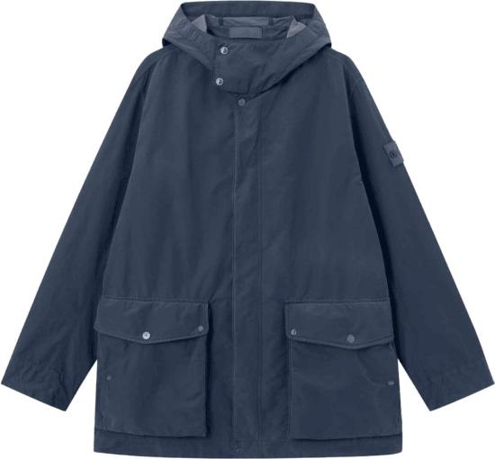 26SS 스톤 아일랜드 패딩 DAVIDLIGHTTCSHORTPARKASLATEBLUL1S154100079S0F33V002E BLUE